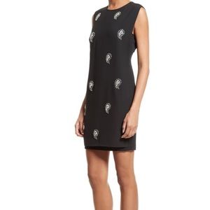 Ted Baker London Black sheath dress